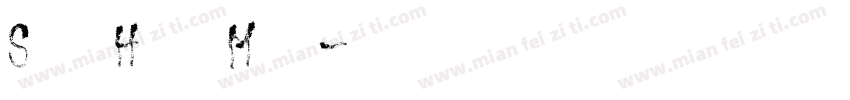 Swei Half Moon字体转换